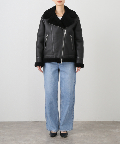 Noble（ノーブル）の「PAOLO GELLI/パオロジェリ MA-1（MA-1・レディース・ブラック・SMALL）」の2枚目の写真