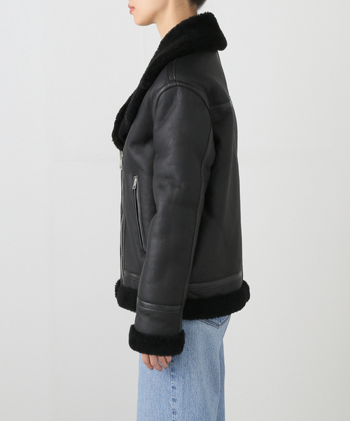 Noble（ノーブル）の「PAOLO GELLI/パオロジェリ MA-1（MA-1・レディース・ブラック・SMALL）」の4枚目の写真