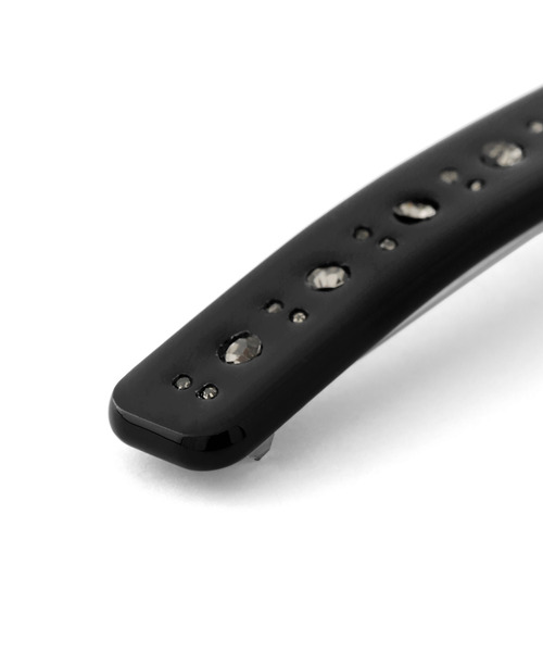 ANEMONE（アネモネ）の「ビジュースクエアヘアピン[2本セット]（ヘアピン・レディース・ブラウン/ブラック・FREE）」の5枚目の写真