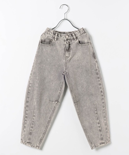 10C REPIPI(ジューシーレピピ)の「【10C REPIPI】バレルレッグデニムパンツ(デニムパンツ・キッズ・ブラック系その他/ブルー・130cm/120cm/110cm)」の1枚目の写真