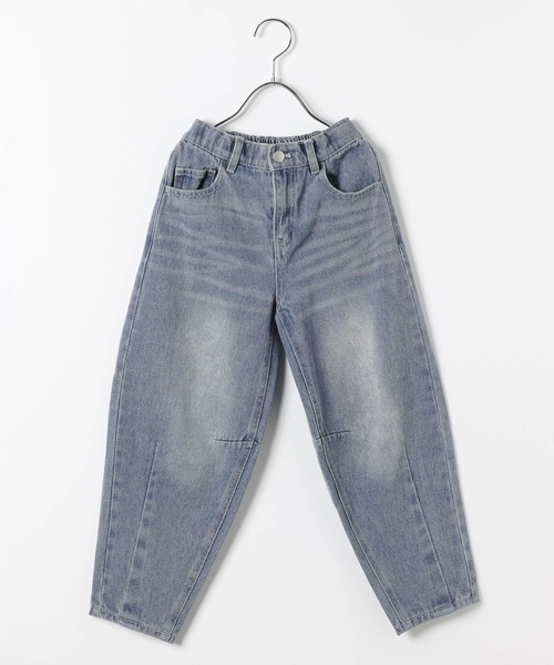 10C REPIPI(ジューシーレピピ)の「【10C REPIPI】バレルレッグデニムパンツ(デニムパンツ・キッズ・ブラック系その他/ブルー・130cm/120cm/110cm)」の2枚目の写真