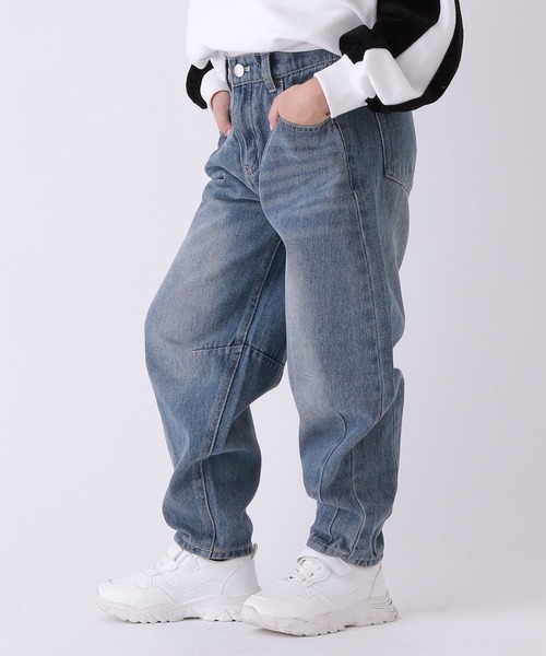 10C REPIPI(ジューシーレピピ)の「【10C REPIPI】バレルレッグデニムパンツ(デニムパンツ・キッズ・ブラック系その他/ブルー・130cm/120cm/110cm)」の18枚目の写真