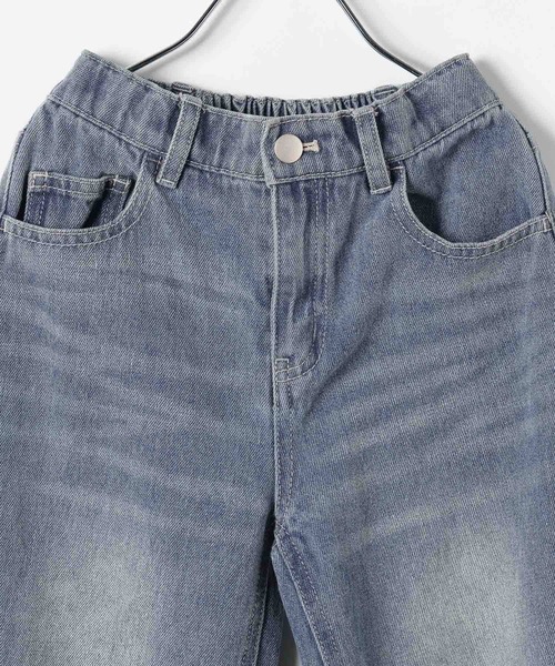 10C REPIPI(ジューシーレピピ)の「【10C REPIPI】バレルレッグデニムパンツ(デニムパンツ・キッズ・ブラック系その他/ブルー・130cm/120cm/110cm)」の7枚目の写真