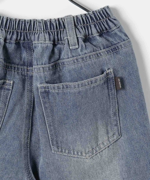 10C REPIPI(ジューシーレピピ)の「【10C REPIPI】バレルレッグデニムパンツ(デニムパンツ・キッズ・ブラック系その他/ブルー・130cm/120cm/110cm)」の11枚目の写真
