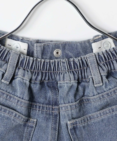 10C REPIPI(ジューシーレピピ)の「【10C REPIPI】バレルレッグデニムパンツ(デニムパンツ・キッズ・ブラック系その他/ブルー・130cm/120cm/110cm)」の12枚目の写真