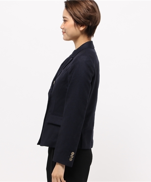 OUTLET（アウトレット）の「【Sheta】VAN×Shetaジャケット(ダブル)（その他アウター・レディース・ネイビー・FREE）」の3枚目の写真