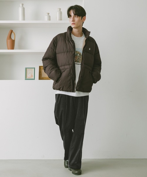 BEVERLY HILLS POLO CLUB】ONE POINT LOGO PADDED JACKET