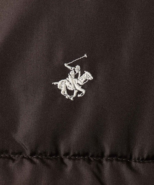 BEVERLY HILLS POLO CLUB（ビバリーヒルズポロクラブ）の「【BEVERLY HILLS POLO CLUB】ONE POINT LOGO PADDED JACKET / ビバリーヒルズポロクラブワンポイントロゴパテッドジャケット（ダウンジャケット/コート・メンズ・オリーブ/ブラック/グレー/ブラウン/オフホワイト・X-LARGE/MEDIUM/LARGE）」の17枚目の写真