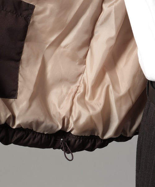 BEVERLY HILLS POLO CLUB（ビバリーヒルズポロクラブ）の「【BEVERLY HILLS POLO CLUB】ONE POINT LOGO PADDED JACKET / ビバリーヒルズポロクラブワンポイントロゴパテッドジャケット（ダウンジャケット/コート・メンズ・オリーブ/ブラック/グレー/ブラウン/オフホワイト・X-LARGE/MEDIUM/LARGE）」の14枚目の写真