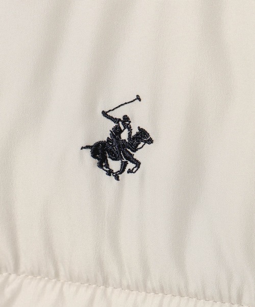 BEVERLY HILLS POLO CLUB（ビバリーヒルズポロクラブ）の「【BEVERLY HILLS POLO CLUB】ONE POINT LOGO PADDED JACKET / ビバリーヒルズポロクラブワンポイントロゴパテッドジャケット（ダウンジャケット/コート・メンズ・オリーブ/ブラック/グレー/ブラウン/オフホワイト・X-LARGE/MEDIUM/LARGE）」の15枚目の写真