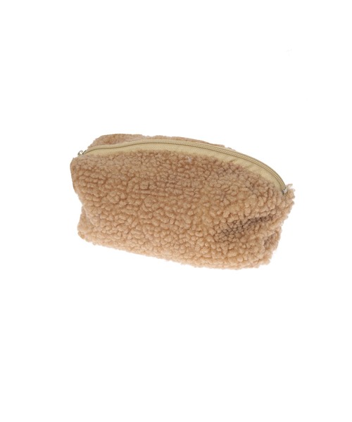 Edit Sheen（エディットシーン）の「ボアポーチ（ポーチ・レディース・ホワイト/ブラウン/ピンク/ブルー・FREE）」の10枚目の写真