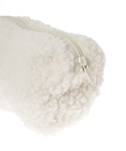 Edit Sheen（エディットシーン）の「ボアポーチ（ポーチ・レディース・ホワイト/ブラウン/ピンク/ブルー・FREE）」の6枚目の写真