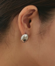 カボションオーバルピアス