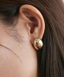 カボションオーバルピアス