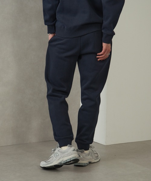 BALL(ボール)の「【BALL】64539 T/C両面起毛 ワッペン付きロングパンツ(スウェットパンツ・メンズ・ブラック/グレー/ネイビー・M/L/LL)」の6枚目の写真