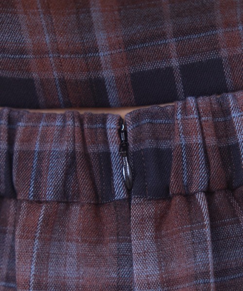 REDYAZEL（レディアゼル）の「【セットアップ可能】チェックプリーツスカショーパン（その他パンツ・レディース・ブルー/ネイビー/オレンジ・MEDIUM/SMALL）」の21枚目の写真