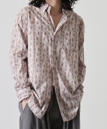 GUESS LS COLLINS AOP SHIRT シャツ
