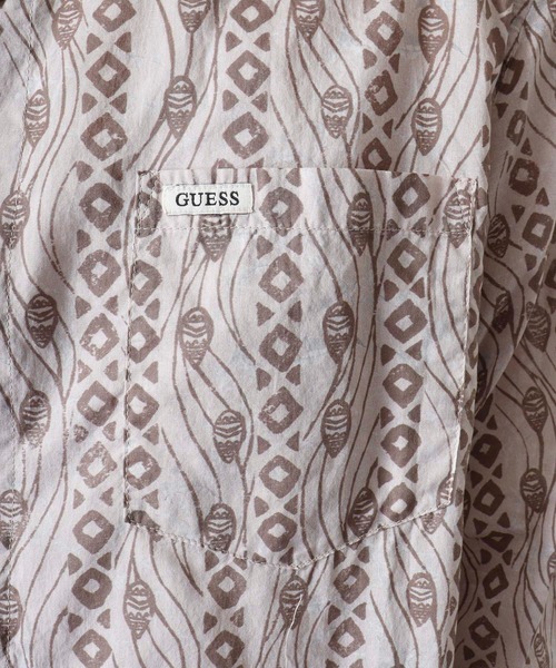 Guess(ゲス)の「GUESS LS COLLINS AOP SHIRT シャツ(シャツ/ブラウス・メンズ・ベージュ・M/L/S)」の15枚目の写真