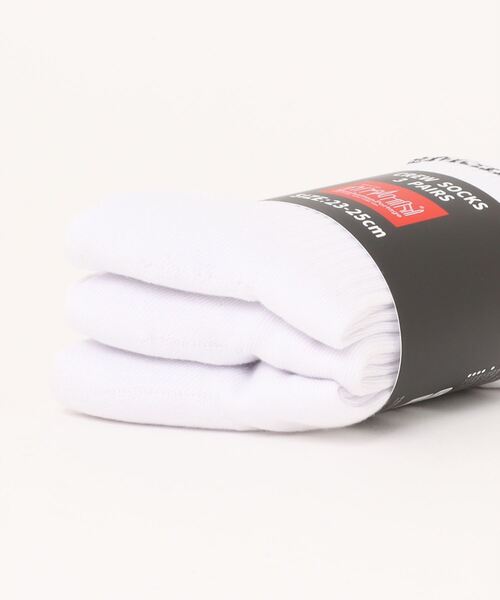 Manhattan Portage（マンハッタンポーテージ）の「Crew Socks 3P Set（ソックス/靴下・メンズ・ブルー系その他/ホワイト/ブラック/ピンク系その他・SMALL/MEDIUM）」の21枚目の写真