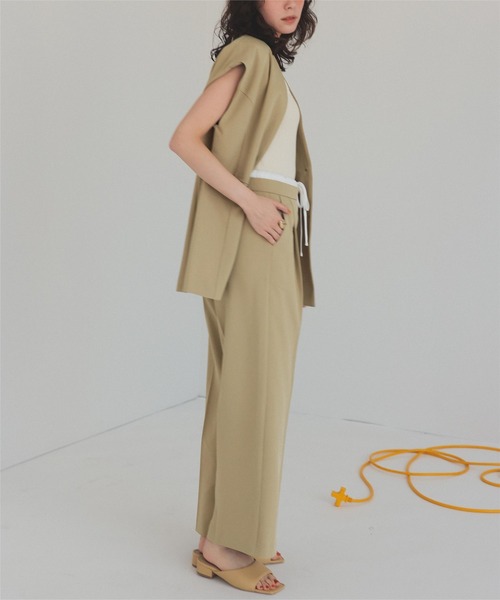 titivate（ティティベイト）の「ダブルウエストデザインパンツ（その他パンツ・レディース・ブラック/ベージュ/ブラウン/ブルー系その他・SP/L/M/S）」の21枚目の写真