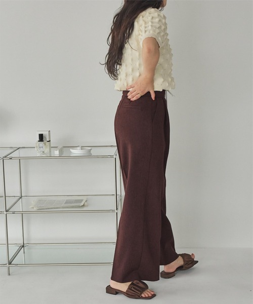 titivate（ティティベイト）の「ダブルウエストデザインパンツ（その他パンツ・レディース・ブラック/ベージュ/ブラウン/ブルー系その他・SP/L/M/S）」の19枚目の写真