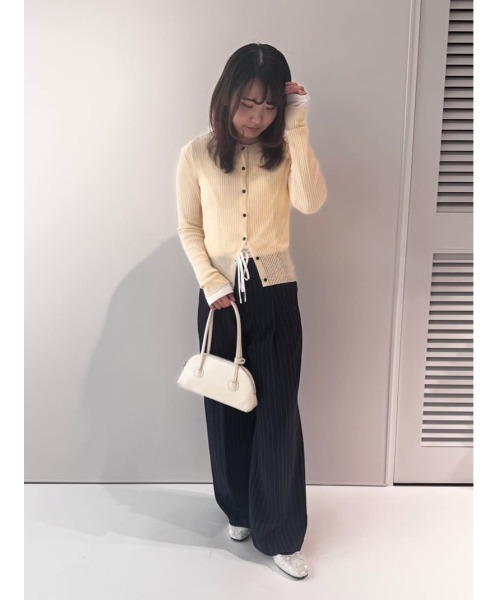 titivate（ティティベイト）の「ダブルウエストデザインパンツ（その他パンツ・レディース・ブラック/ベージュ/ブラウン/ブルー系その他・SP/L/M/S）」の5枚目の写真