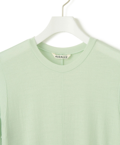 ADAM ET ROPE'(アダムエロペ)の「【公式サイト限定】【AURALEE(オーラリー)】 WOOL AMUNZEN DRESS(ワンピース・レディース・ライトグリーン・1)」の13枚目の写真