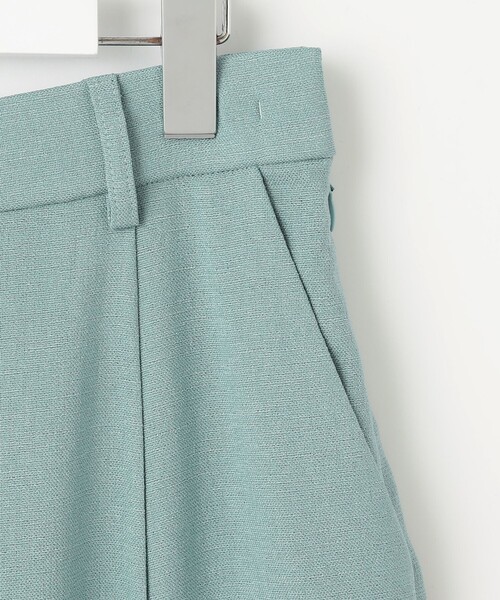 自由区（ジユウク）の「リネンライクシンセティックキュロット パンツ（その他パンツ・レディース・グレー系/サックスブルー系/ライトイエロー系・40/38）」の9枚目の写真