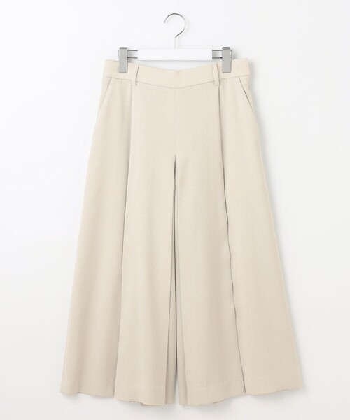 自由区（ジユウク）の「リネンライクシンセティックキュロット パンツ（その他パンツ・レディース・グレー系/サックスブルー系/ライトイエロー系・40/38）」の16枚目の写真