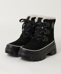 美品SOREL 防水ファー付きブーツ ブラック 楽天市場】ソレル SOREL スノーブーツ レディース 女性用