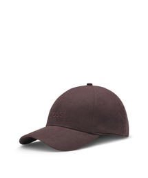 BOSS（ボス）の「リネン キャップ ロゴエンブロイダリー（キャップ）」