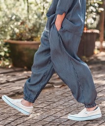 CAMBIO(JrI)mp13202-Silky Stripe Denim Balloon Pants o[pc(fjpc)