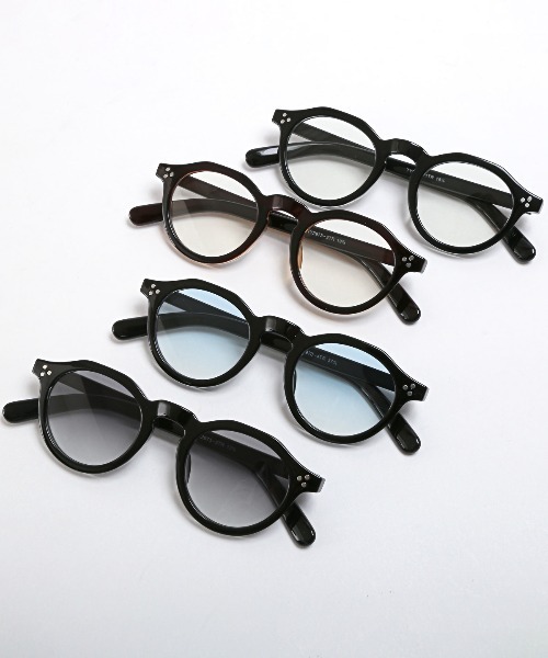 LUXSTYLE(ラグスタイル)の「調光機能付きUVカット六角形サングラス(サングラス・メンズ・ブラック×ブルー/ブラック×グレー/ブラック/ブラウン・FREE)」の15枚目の写真