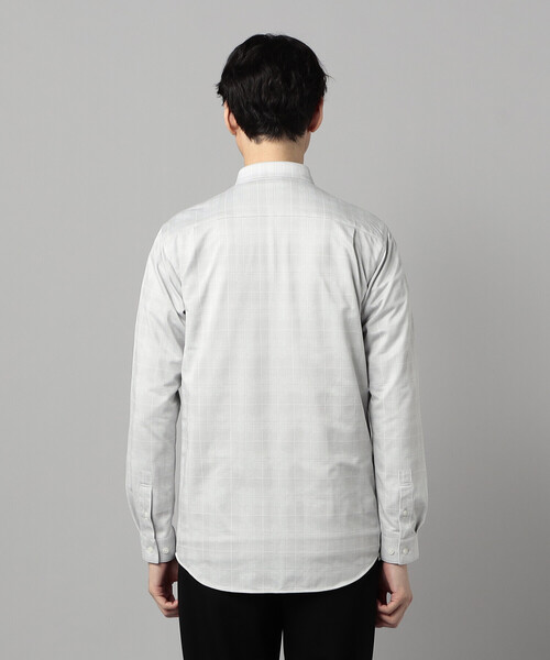 COMME CA MEN（コムサメン）の「和歌山編みイル・プリンチペ ジャージー　レギュラーカラーシャツ（シャツ/ブラウス・メンズ・ブラック/ライトグレー・S/M/L）」の14枚目の写真