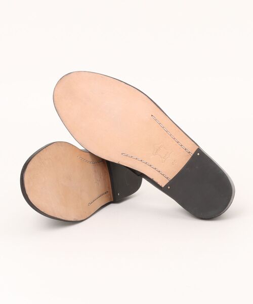 BICASH（ビカーシ）の「【BICASH/ビカーシ】エスパドリーユ /#126（スリッポン・メンズ・ダークブラウン/ブラック・44/41/42/43/40）」の6枚目の写真