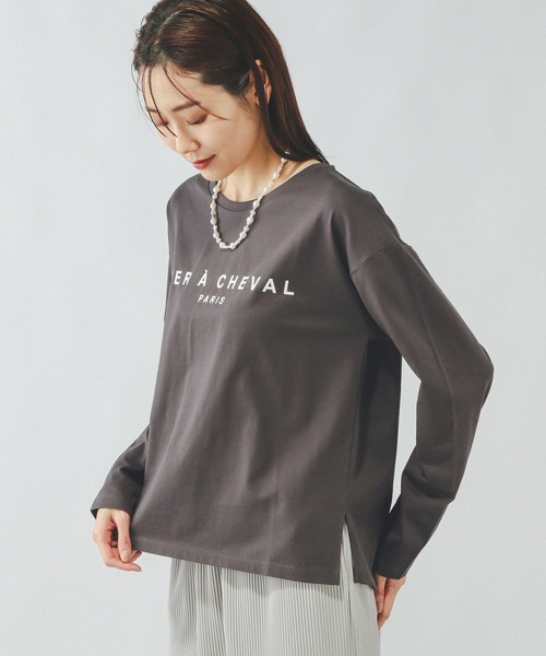 リッチクリーンプリントロンT/286046(Tシャツ/カットソー リッチクリーンプリントロンT/286046(Tシャツ/カットソー