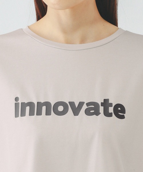 GLOBAL WORK(グローバルワーク)の「リッチクリーンプリントロンT/286046(Tシャツ/カットソー・レディース・スミクロ/グレイッシュベージュ/ホワイト系その他7/ホワイト系その他6/ホワイト系その他5・MEDIUM/SMALL/LARGE)」の22枚目の写真