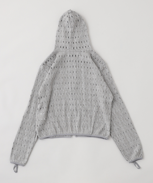 JIEDA(ジエダ)の「【JIEDA / ジエダ】HOLE ZIP HOODIE(パーカー・メンズ・グレー/ブラック・1/2)」の7枚目の写真