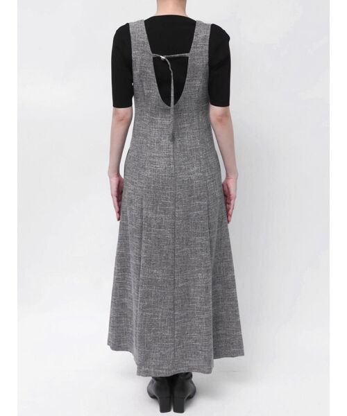 LAGUNAMOON（ラグナムーン）の「メランジジャンパースカート（ジャンパースカート・レディース・グレー/ベージュ/グリーン・SMALL/MEDIUM）」の15枚目の写真