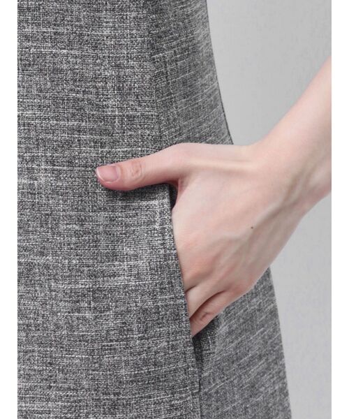 LAGUNAMOON（ラグナムーン）の「メランジジャンパースカート（ジャンパースカート・レディース・グレー/ベージュ/グリーン・SMALL/MEDIUM）」の12枚目の写真