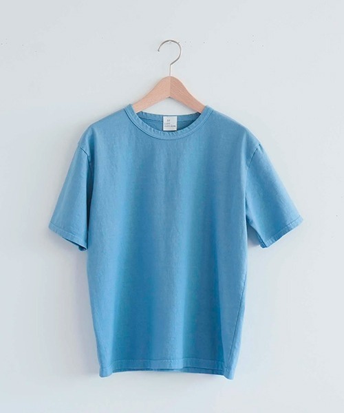 DO Original(ドー オリジナル)の「ガーメントダイショートスリーブTシャツ 7/7(Tシャツ/カットソー・レディース・ライトグレー/ブルーグレー/ブルー/ピンク/サックスブルー/ベージュ・MEDIUM)」の3枚目の写真
