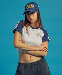 【SEQUENZ(シークエンズ)】SQNZ GRAPHIC BABE TEE / Tシャツ 半袖 クルーネック ショート丈 短丈