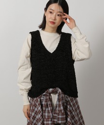 LAKOLE | フラッグヤーンニットベスト / 325089(ベスト)