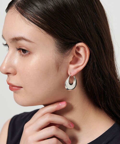 [宅送] JAMIRAY＞シルバー フープピアス（ピアス（両耳用 チャンキー アクセサリー
