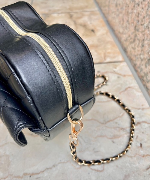 one wayザッカ（ワンウェイザッカ）の「ハートキルティングチェーンバック（ショルダーバッグ・レディース・ブラック/レッド/アイボリー・FREE）」の18枚目の写真