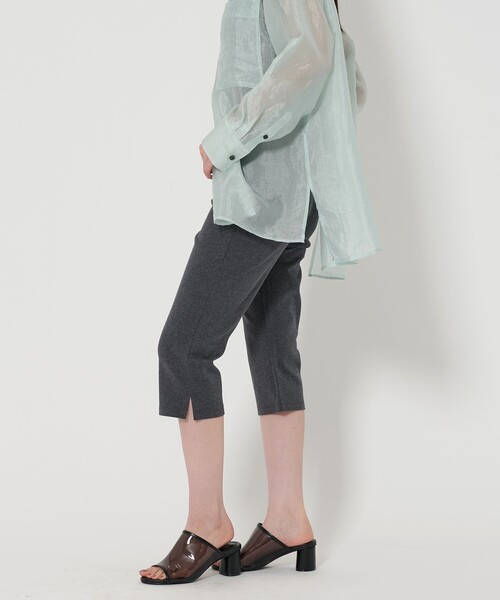 EMMEL REFINES（エメルリファインズ）の「＜EMMEL REFINES＞EM カプリパンツ ダークグレー（その他パンツ・レディース・ダークグレー・S/M）」の3枚目の写真