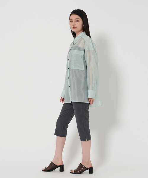 EMMEL REFINES（エメルリファインズ）の「＜EMMEL REFINES＞EM カプリパンツ ダークグレー（その他パンツ・レディース・ダークグレー・S/M）」の7枚目の写真