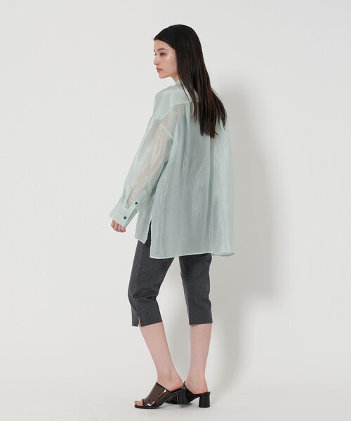 EMMEL REFINES（エメルリファインズ）の「＜EMMEL REFINES＞EM カプリパンツ ダークグレー（その他パンツ・レディース・ダークグレー・S/M）」の8枚目の写真