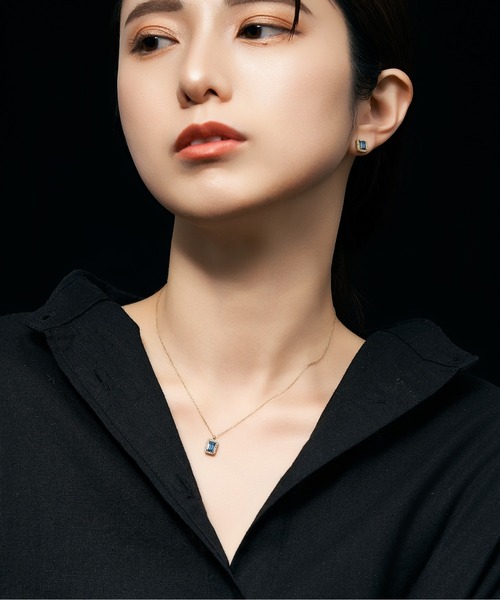 新品Jewel closet by L&CoK18ダイヤモンド0.10ctピアス Jewel closet by L&Co. ピアス レディース フック ひし形 ダイヤ