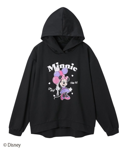 Disney（ディズニー）の「【販売終了】【Disney】いろいろキャラクターフード付トレーナー(親子おそろいコーデ可）（スウェット・レディース・オフホワイト/テラコッタ/ブラック・5L～6L/L～LL/3L～4L）」の11枚目の写真